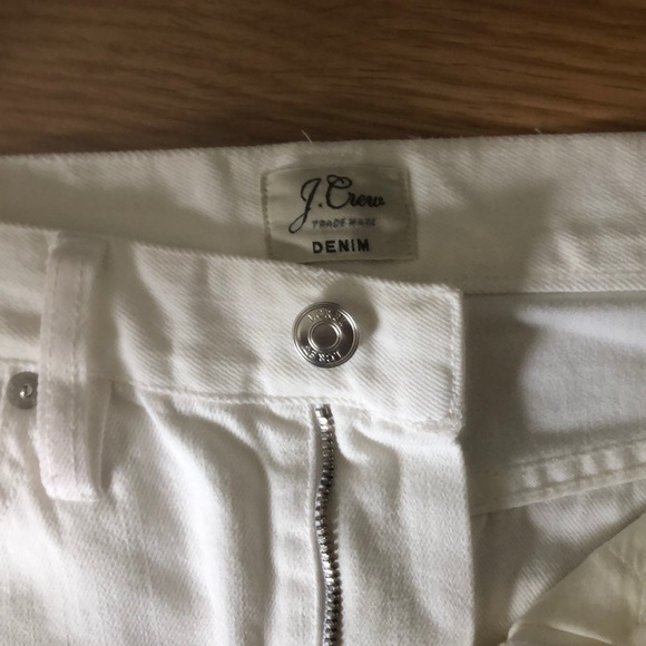 J. Crew White Denim Skirt - Picture 2 of 4